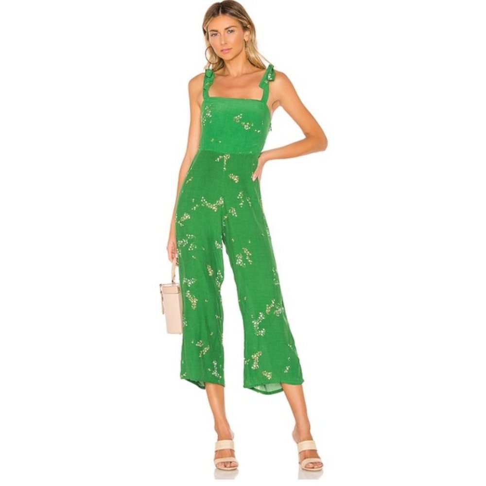 NWT Faithfull the Brand Elsa Floral Jumpsuit